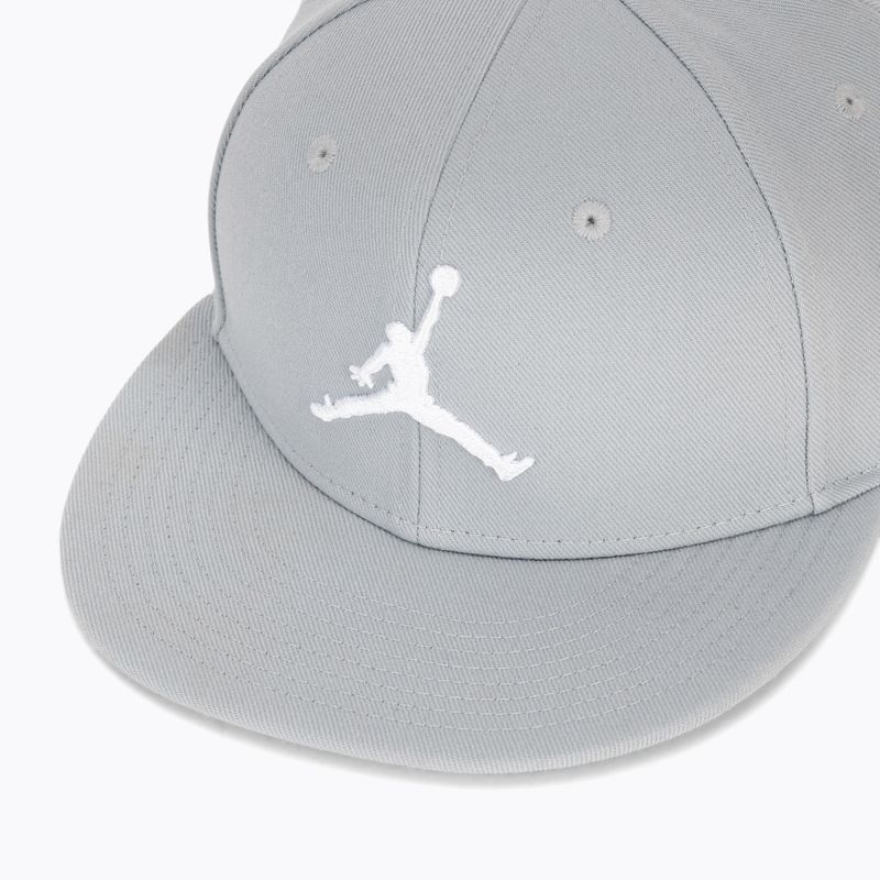 Kepurė su snapeliu Jordan Jumpman Pro light smoke grey/smoke grey/white 3