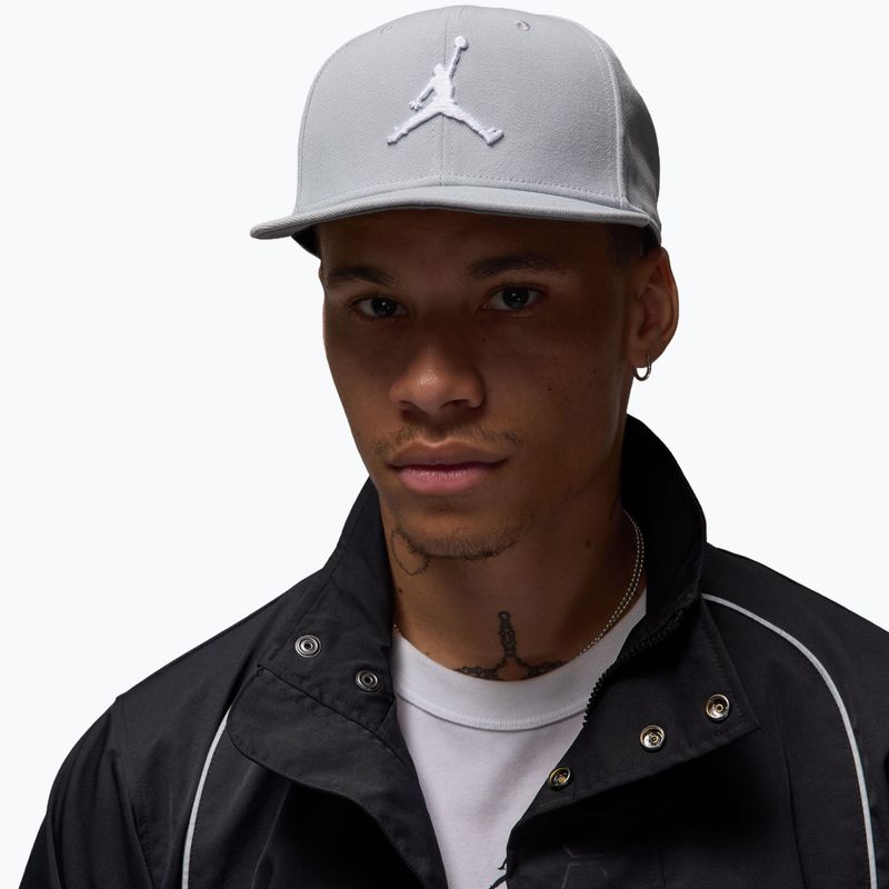 Kepurė su snapeliu Jordan Jumpman Pro light smoke grey/smoke grey/white 5