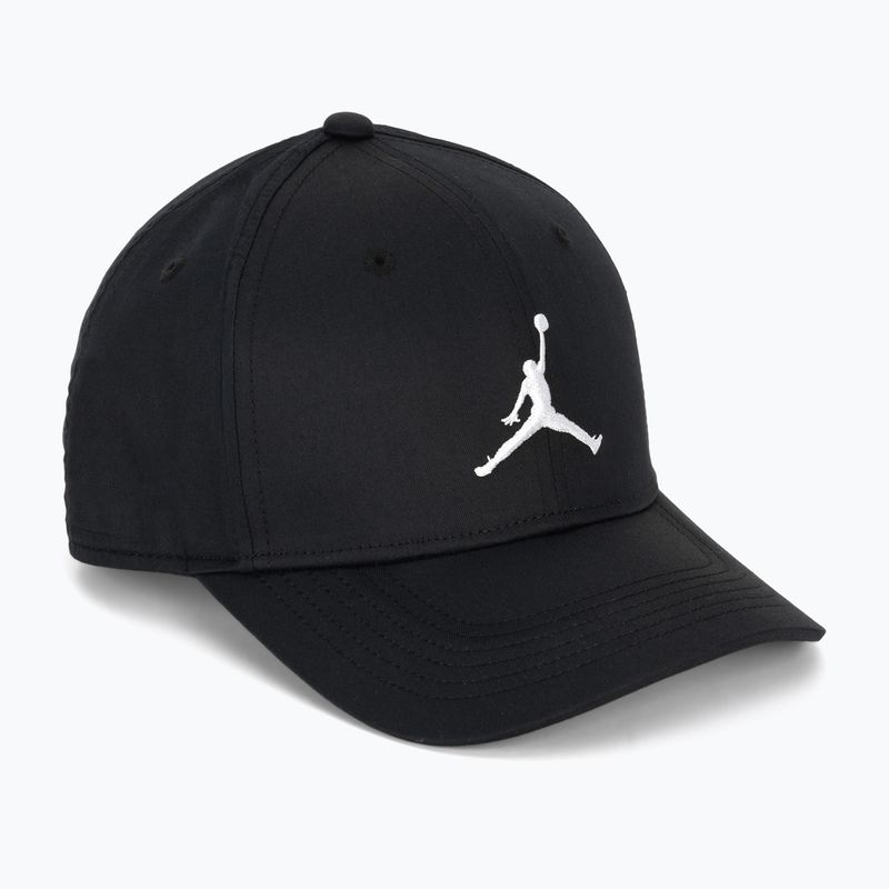 Kepurė su snapeliu Jordan Rise Structured Curved-Bill black/white