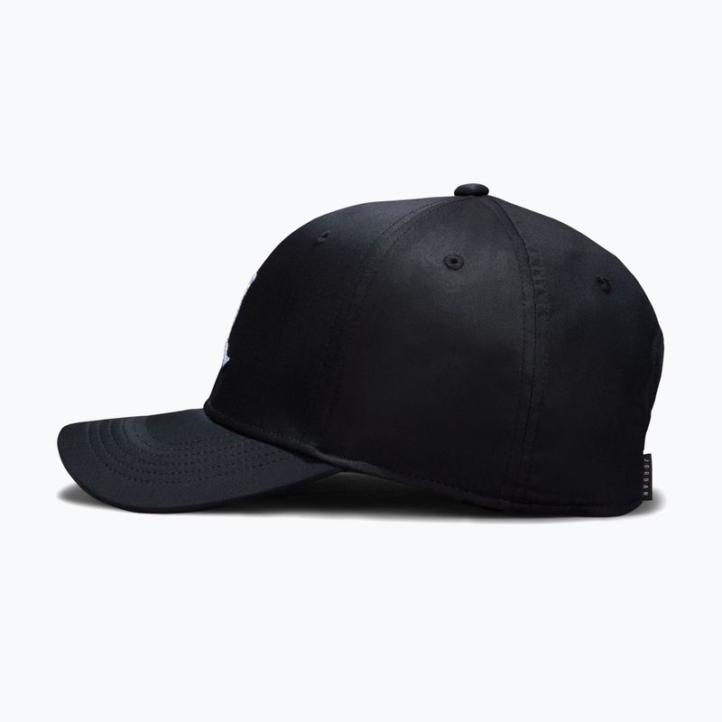 Kepurė su snapeliu Jordan Rise Structured Curved-Bill black/white 5