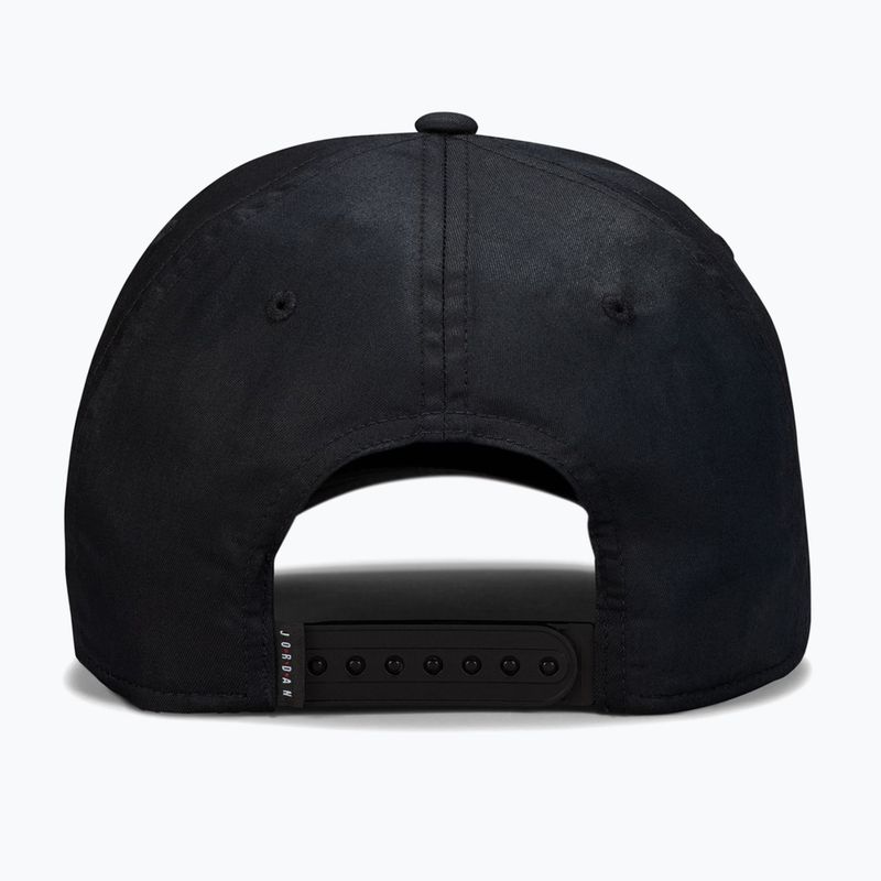 Kepurė su snapeliu Jordan Rise Structured Curved-Bill black/white 6