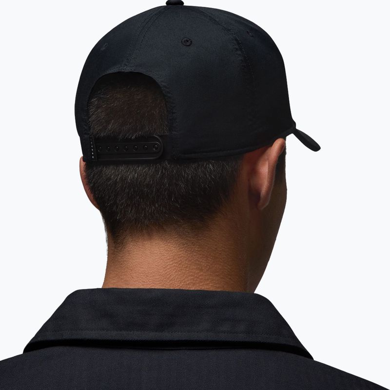 Kepurė su snapeliu Jordan Rise Structured Curved-Bill black/white 11