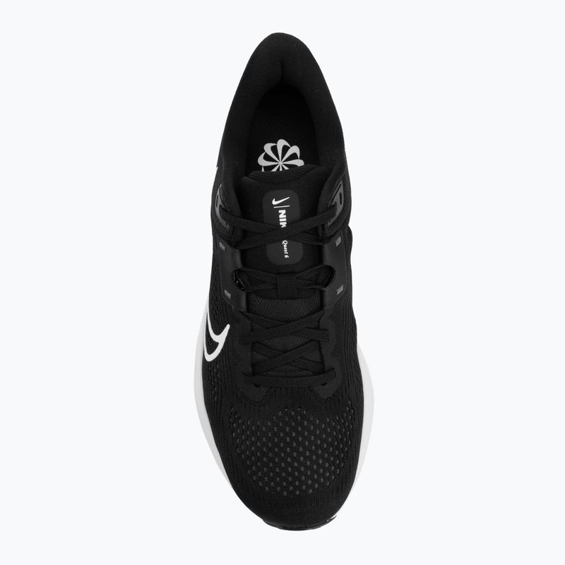 Vyriški bėgimo bateliai Nike Quest 6 black/iron grey/white 5