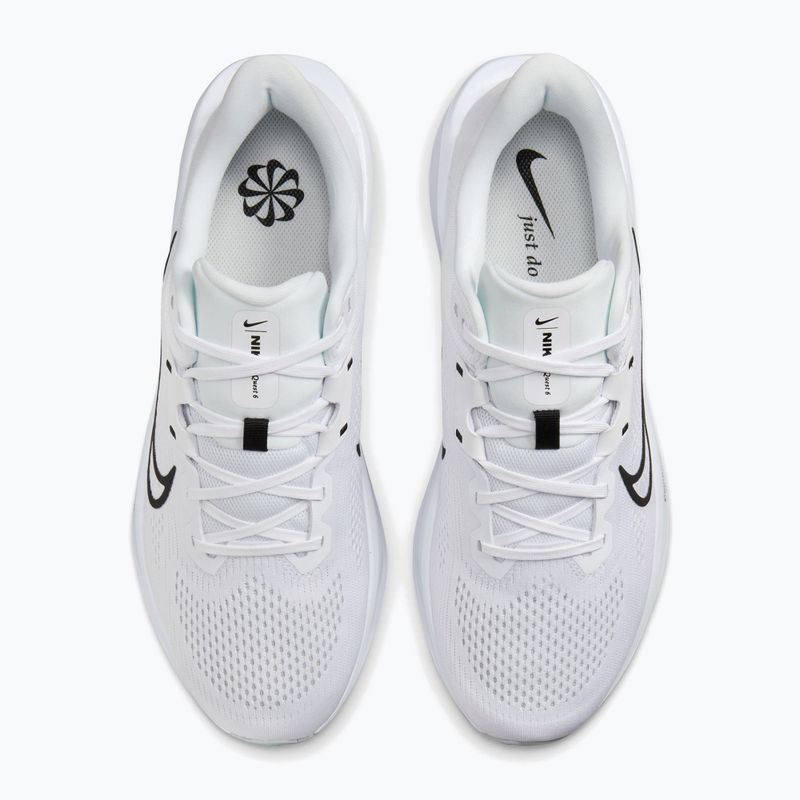 Vyriški bėgimo bateliai Nike Quest 6 white/pure platinum/black 14