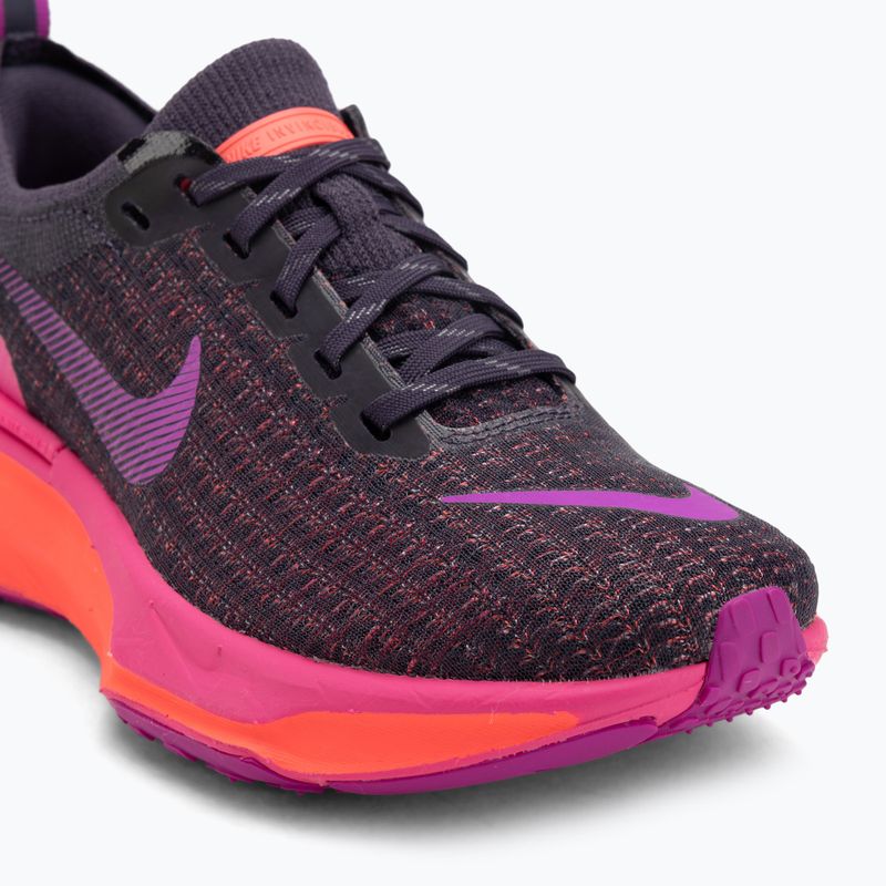 Moteriški bėgimo bateliai Nike Invincible 3 dark raisin/hot punch/laser fuchsia/hyper violet 7