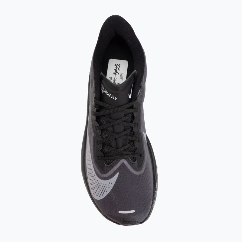 Moteriški bėgimo batai Nike Zoom Fly 6 black/light smoke grey/white 5
