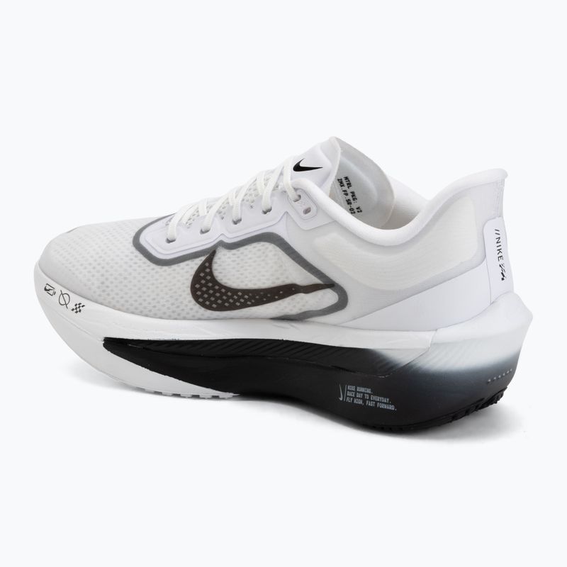 Vyriški bėgimo batai Nike Zoom Fly 6 white/smoke grey/metallic silver/black 3