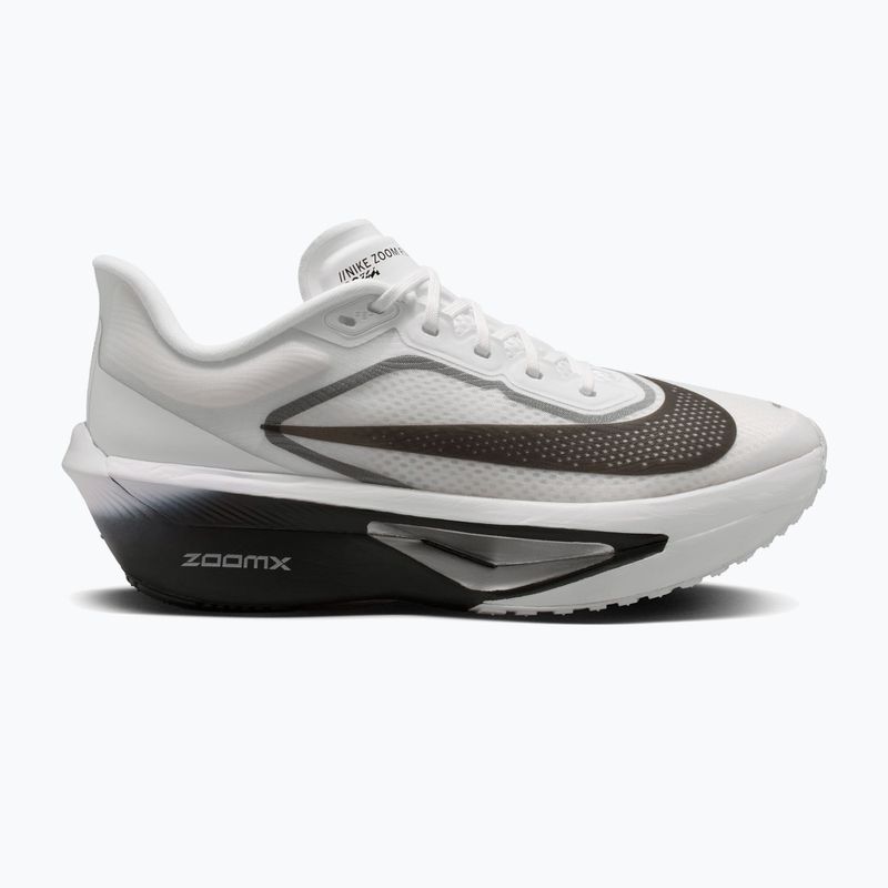 Moteriški bėgimo batai Nike Zoom Fly 6 white/smoke grey/metallic silver/black