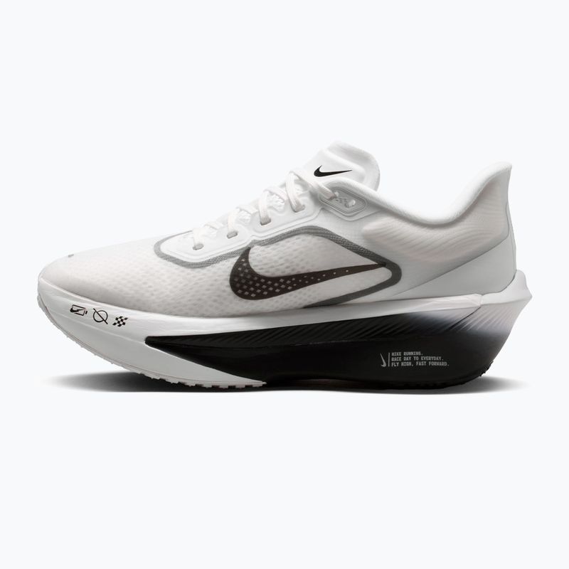 Moteriški bėgimo batai Nike Zoom Fly 6 white/smoke grey/metallic silver/black 2