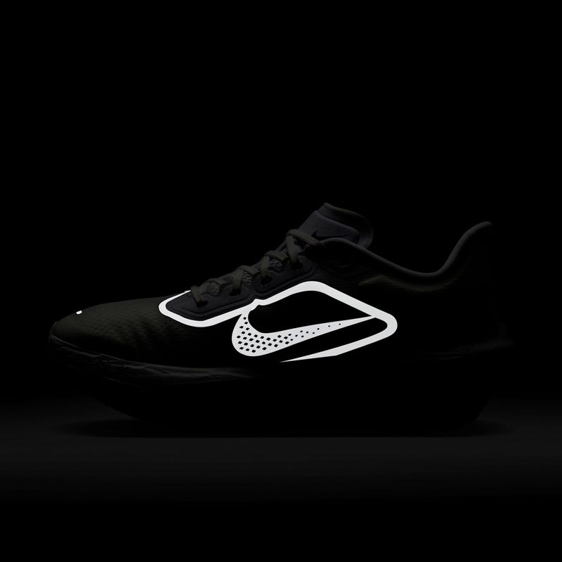 Moteriški bėgimo batai Nike Zoom Fly 6 white/smoke grey/metallic silver/black 6