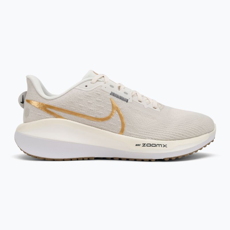 Moteriški bėgimo bateliai Nike Vomero 17 phantom/light bone/sail/metallic gold 2