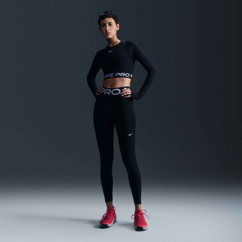Moteriškos treniruočių tamprės Nike Pro Sculpt black/white 5