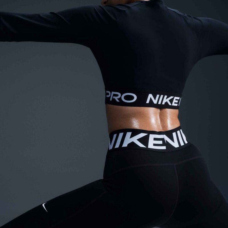 Moteriškos treniruočių tamprės Nike Pro Sculpt black/white 8