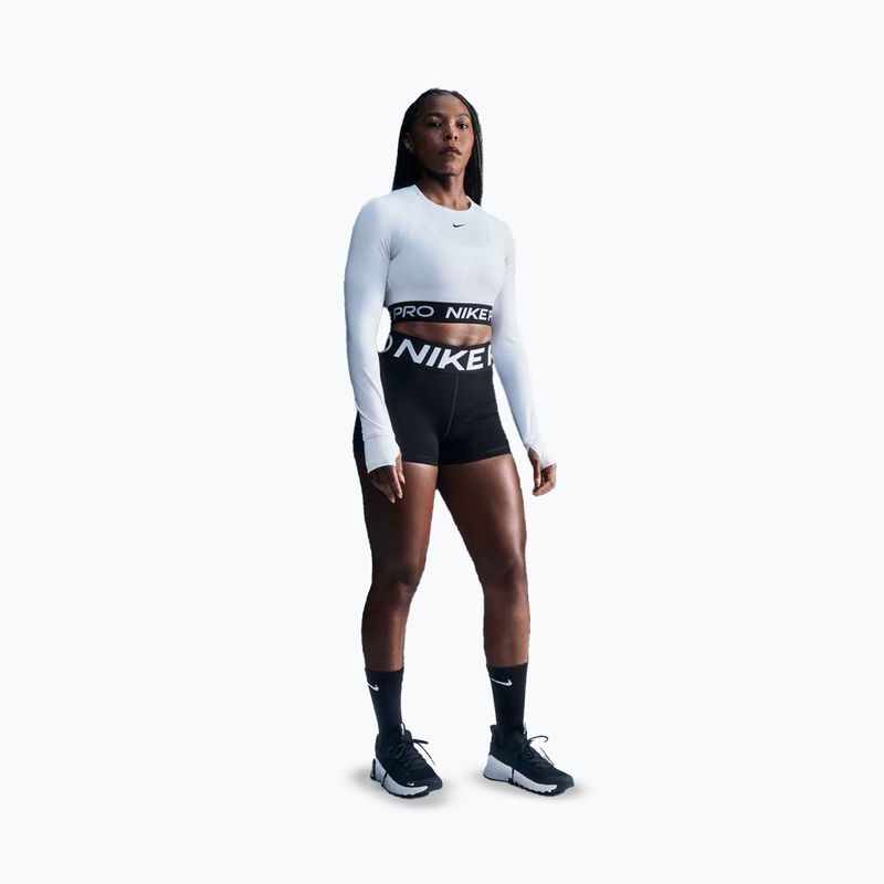 Moteriški šortai Nike Pro Sculpt High Waisted 3" Biker black/white