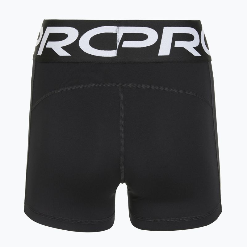 Moteriški šortai Nike Pro Sculpt High Waisted 3" Biker black/white 7