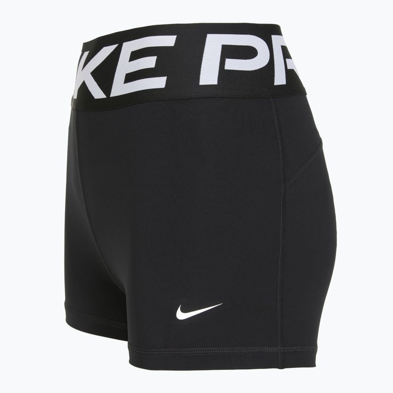 Moteriški šortai Nike Pro Sculpt High Waisted 3" Biker black/white 8