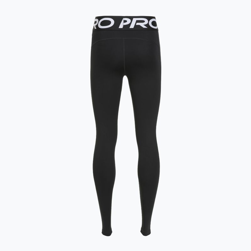 Moteriškos treniruočių tamprės Nike Pro Sculpt black/white 2