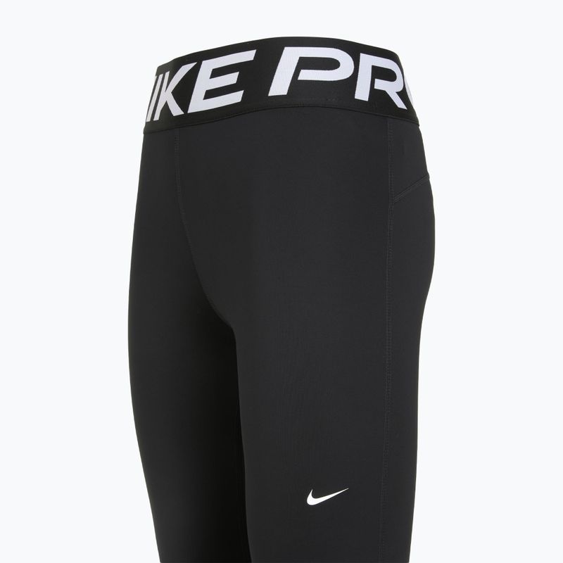 Moteriškos treniruočių tamprės Nike Pro Sculpt black/white 3