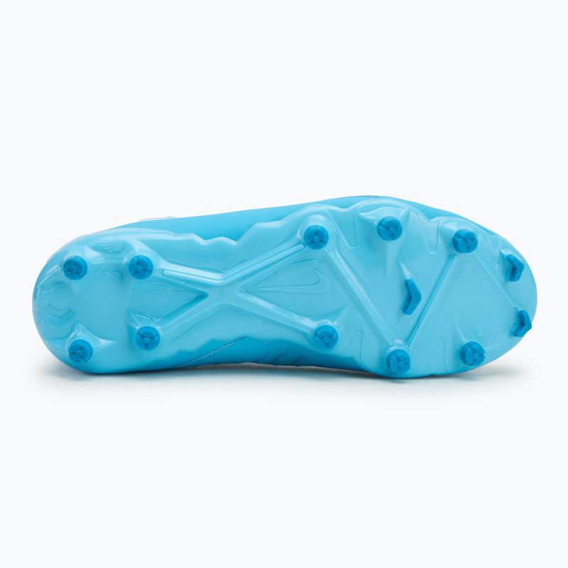 Vaikiški futbolo batai Nike Phantom Luna 2 Academy FG/MG blue fury/white 4