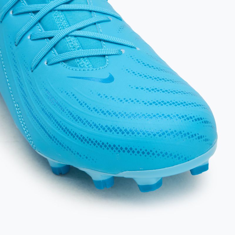 Vaikiški futbolo batai Nike Phantom Luna 2 Academy FG/MG blue fury/white 7