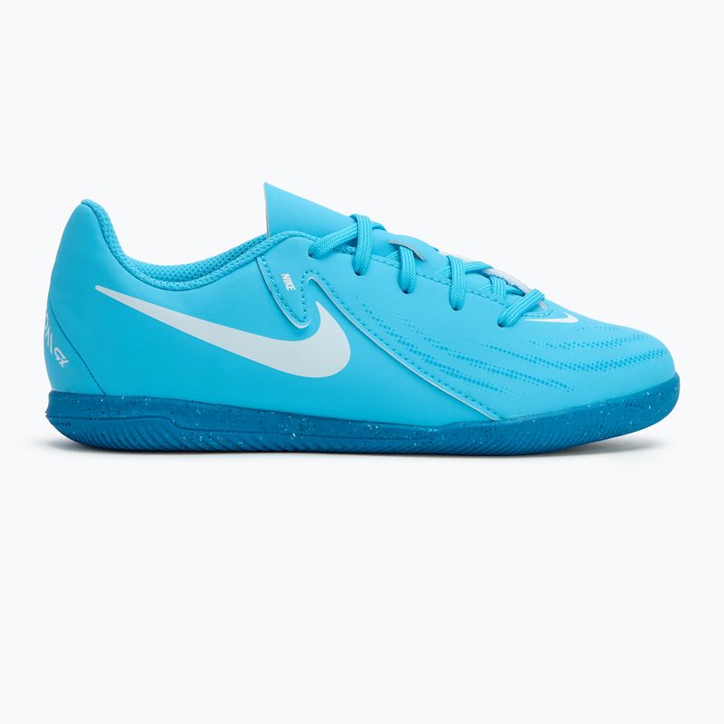 Vaikiški futbolo batai Nike Phantom GX II Club IC blue fury/white 2