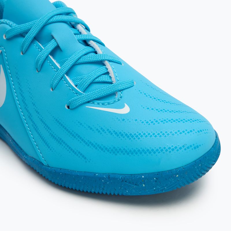 Vaikiški futbolo batai Nike Phantom GX II Club IC blue fury/white 7