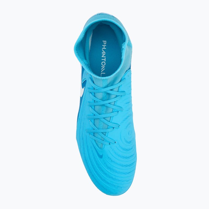 Futbolo batai Nike Phantom Luna II Academy FG/MG blue fury/white 5