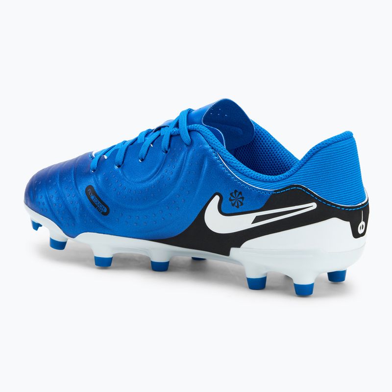 Vaikiški futbolo batai Nike Tiempo Legend 10 Academy FG/MG soar white 3