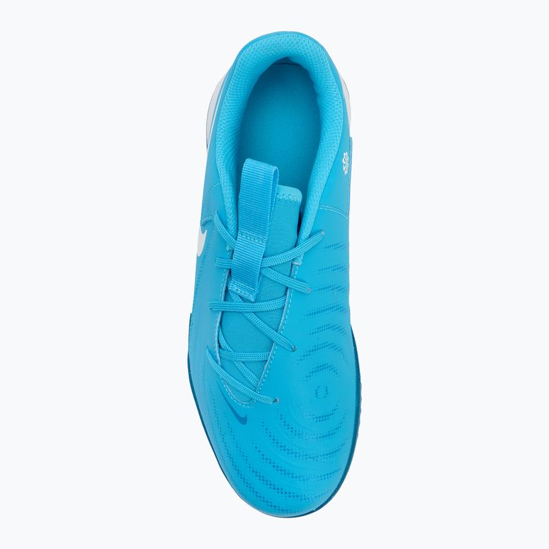 Vaikiški futbolo batai Nike Phantom GX II Academy IC blue fury/white 5