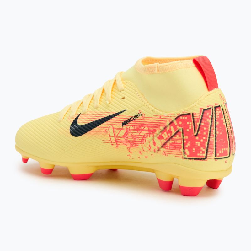 Vaikiški futbolo batai Nike Superfly 10 Club Kylian Mbappe FG/MG light laser orange/armory navy 3