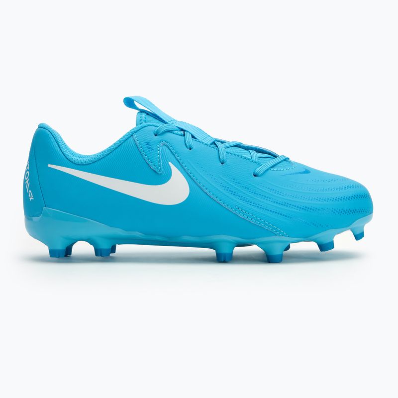 Vaikiški futbolo batai Nike Phantom GX II Academy FG/MG Junior blue fury/white 2