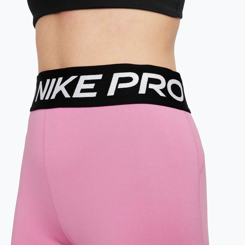Vaikiškos tamprės Nike Pro Dri-FIT magic flamingo/white 4