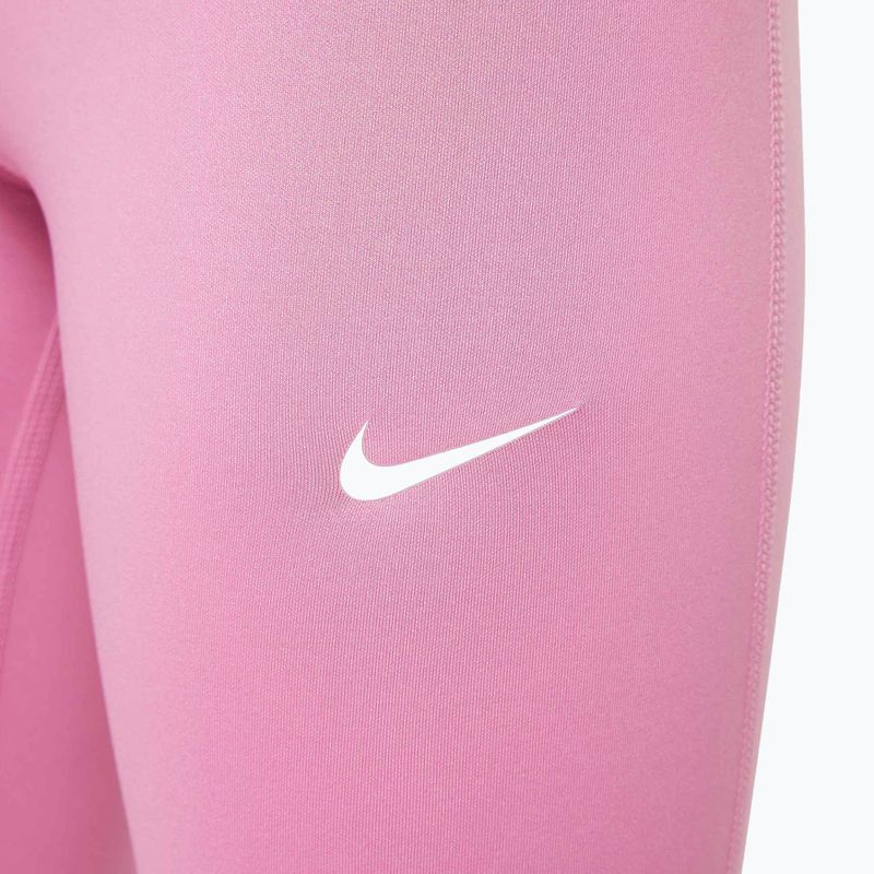 Vaikiškos tamprės Nike Pro Dri-FIT magic flamingo/white 5