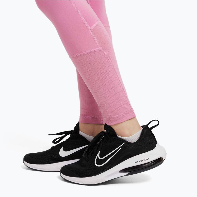 Vaikiškos tamprės Nike Pro Dri-FIT magic flamingo/white 6
