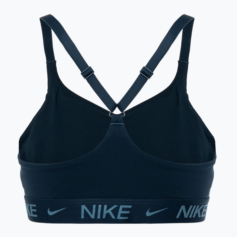 Treniruočių liemenėlė Nike Dri-Fit Indy Light Support armoury navy 2