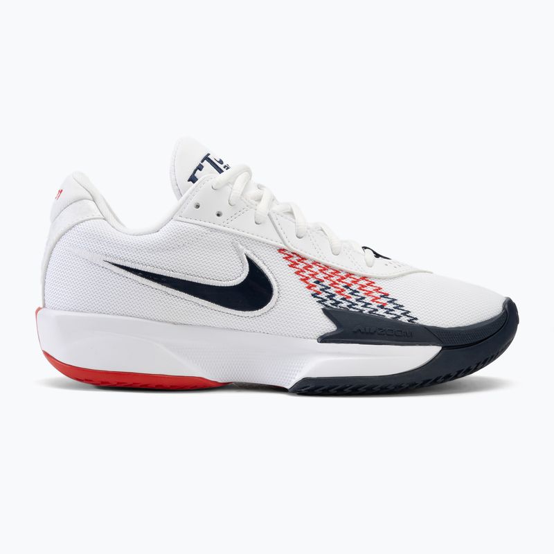 Vyriški krepšinio bateliai Nike G.T. Cut Academy white/sport red/obsidian 2