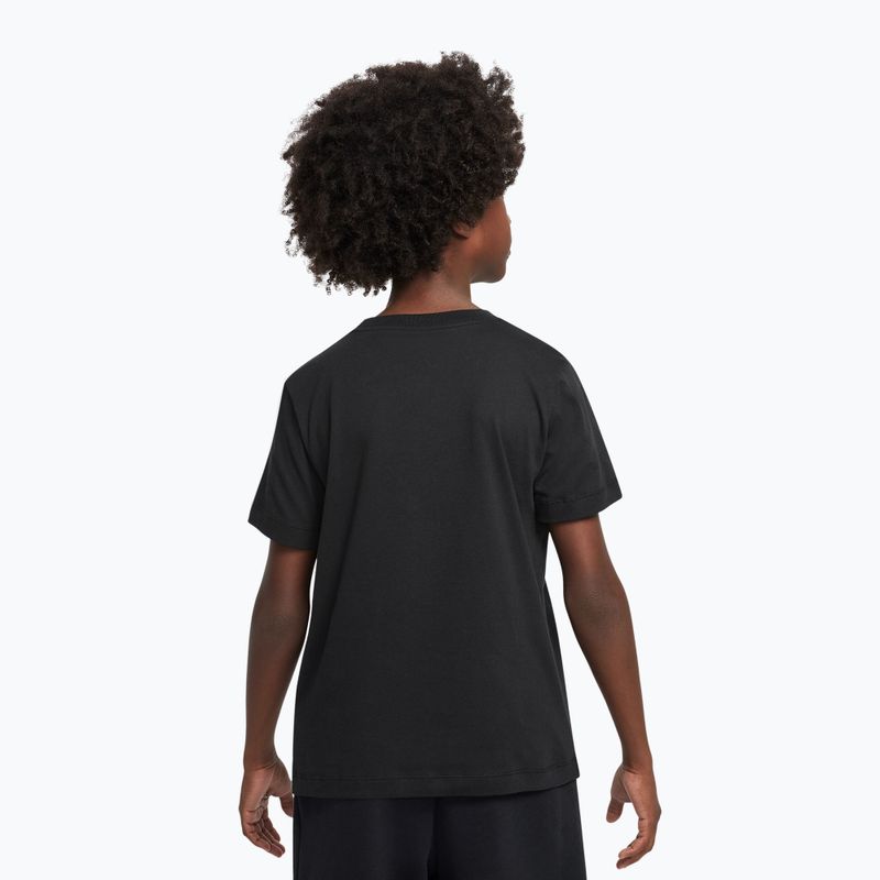 Vaikiški marškinėliai Nike Sportswear black 6