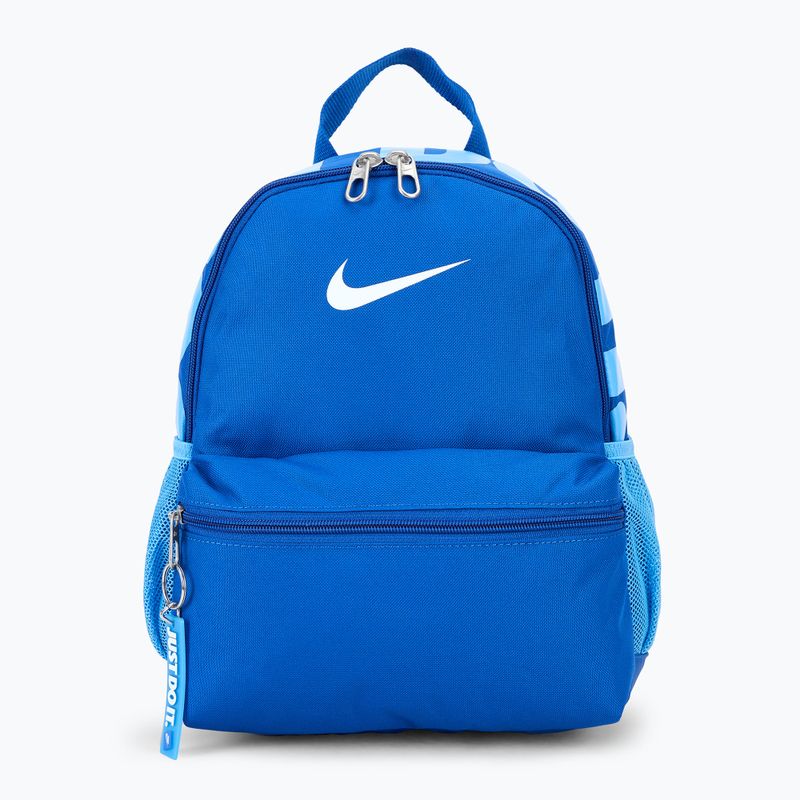 Vaikiška miesto kuprinė Nike Brasilia Just Do It Mini 11 l game royal/black