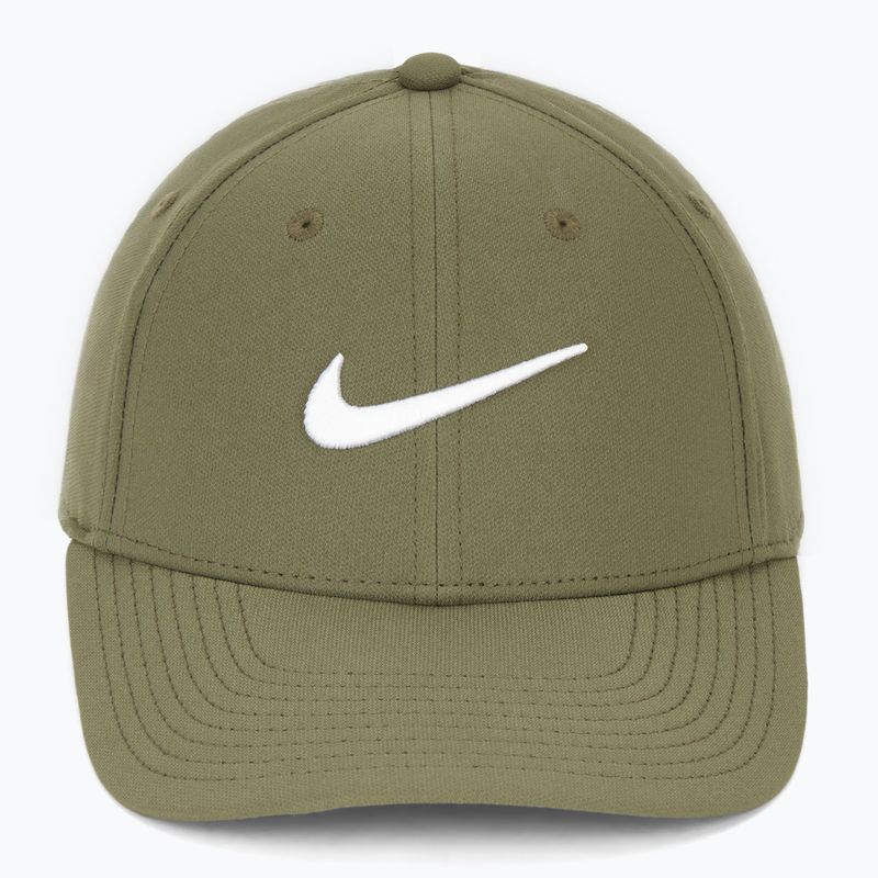 Kepurė su snapeliu Nike Dri-FIT Club medium olive/white 2