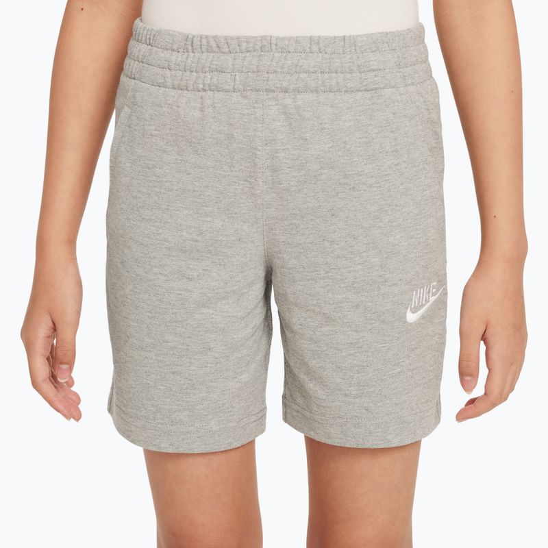 Vaikiški šortai Nike Sportswear Club 6" dark grey heather/white 4