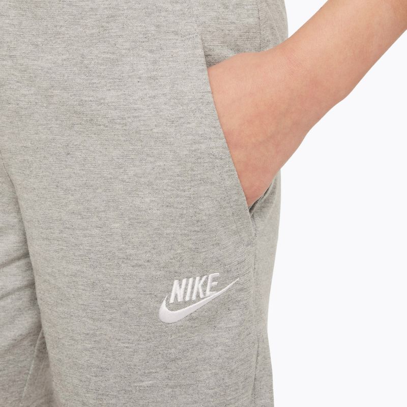 Vaikiški šortai Nike Sportswear Club 6" dark grey heather/white 7