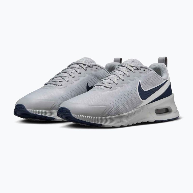 Vyriški batai Nike Air Max Nuaxis light smoke grey/obsidian/cyber/white 10