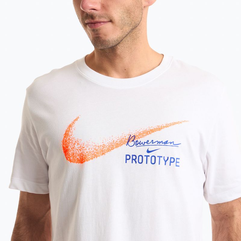Vyriški bėgimo marškinėliai Nike Dri-Fit Founders white 3