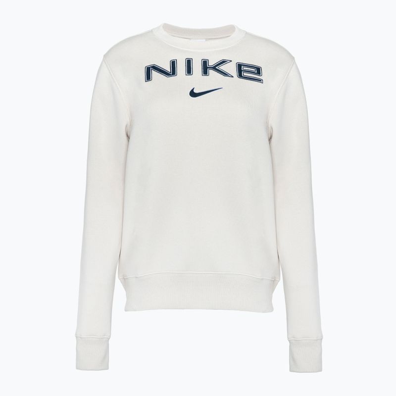 Moteriškas džemperis Nike Sportswear Phoenix Fleece light orewood brn/white/armory navy