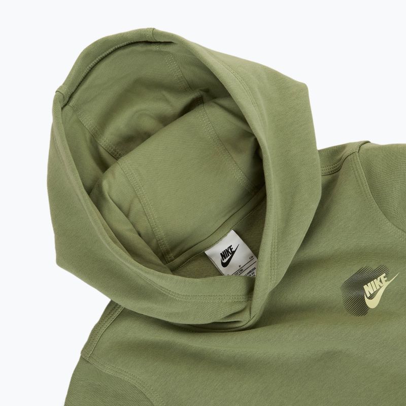 "Nike Sportswear Standard Issue" alyvos spalvos žalias vaikiškas džemperis 5