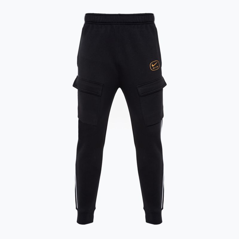 Vyriškos kelnės Nike Air Fleece Cargo black/metallic gold