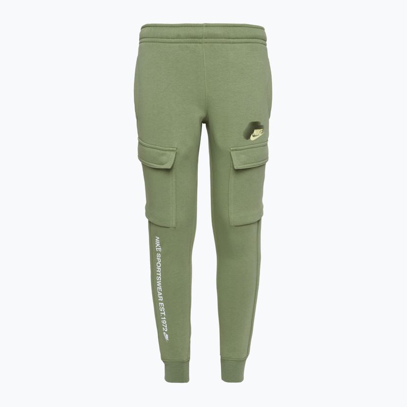 Vaikiškos kelnės Nike Sportswear Standard Issue Cargo oil green