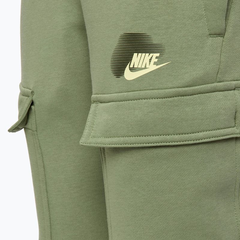 Vaikiškos kelnės Nike Sportswear Standard Issue Cargo oil green 3