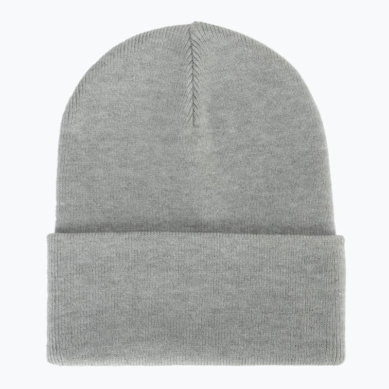 Žieminė kepurė Nike Peak Swoosh Beanie dark grey heather/white 2