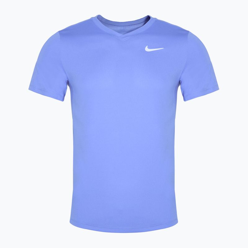 Vyriški teniso marškinėliai Nike Court Dri-FIT Victory royal pulse / white